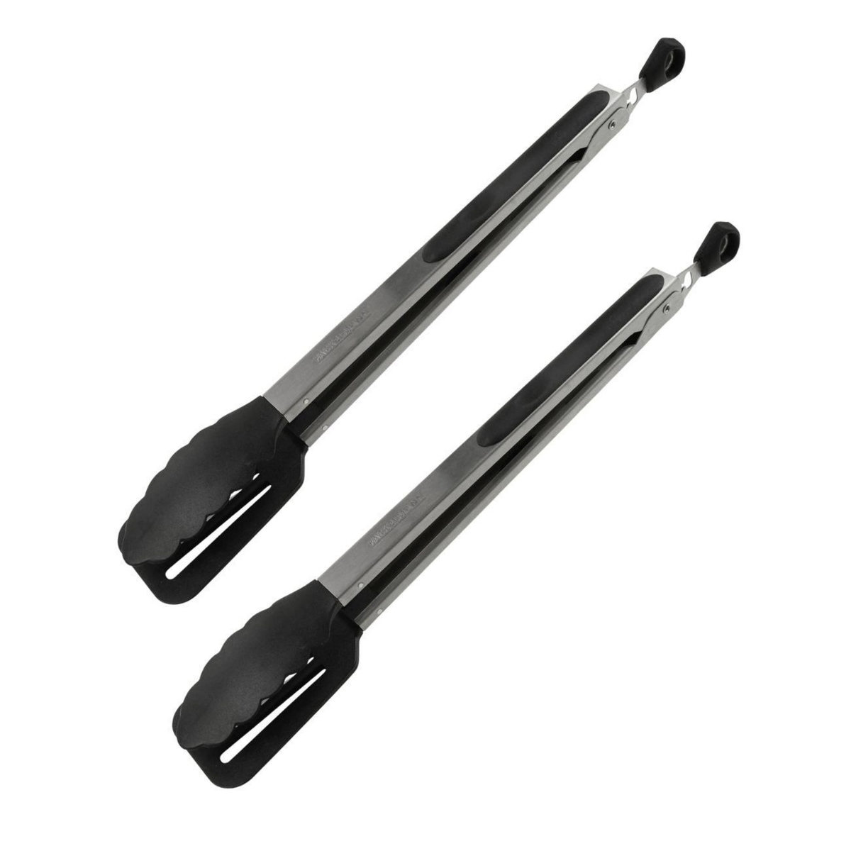 Fackelmann Ensemble de 2 Pinces de cuisine double embout 35 cm Fackelmann Penderie