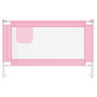 Voir la diapositive 3 : VIDAXL Barriere de securite de lit d'enfant Rose 120x25 cm Tissu