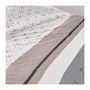 Voir la diapositive 2 : Today Parure de lit 2 personnes -TODAY - 240x200 cm - 100% Coton - Beige, Noir et Blanc