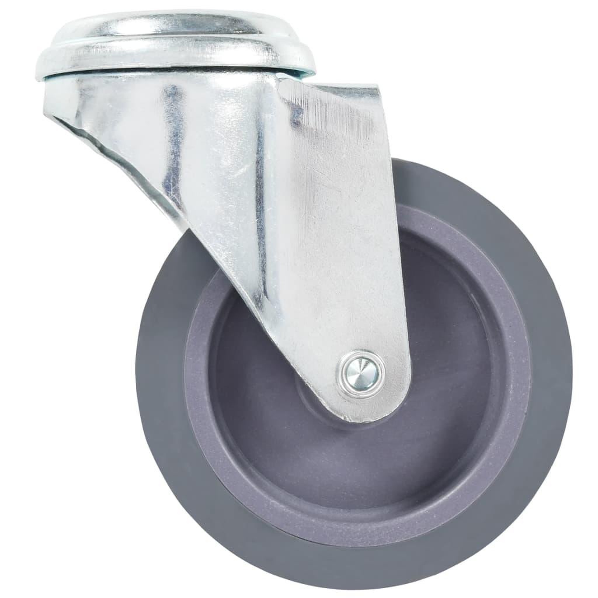 Voir la diapositive 4 : VIDAXL 8 pcs Roulettes pivotantes a trou de boulon 75 mm