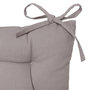 Voir la diapositive 2 : ATMOSPHERA Galette de Chaise  Loria  38x38cm Gris
