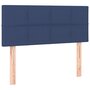 Voir la diapositive 4 : VIDAXL Tete de lit a LED Bleu 100x5x78/88 cm Tissu
