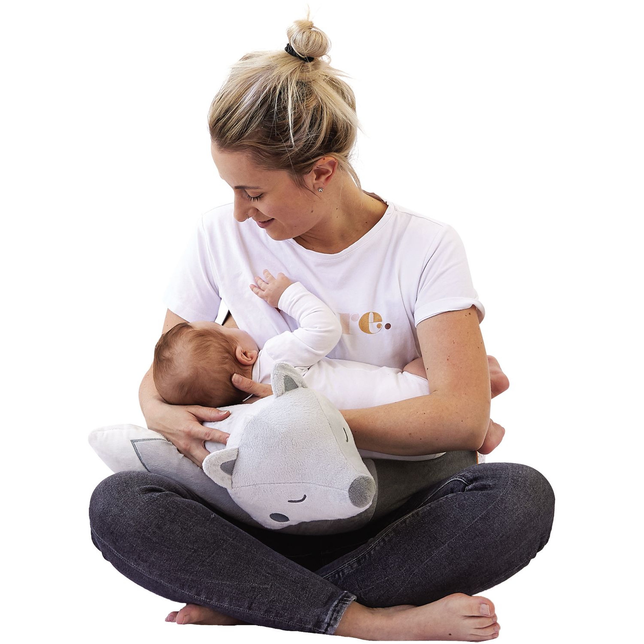 Voir la diapositive 6 : TINEO Coussin multiposition Loup