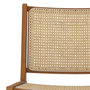 Voir la diapositive 6 : MAISON PAVANE Fauteuil en teck et tressage cannage en rotin-Kilka
