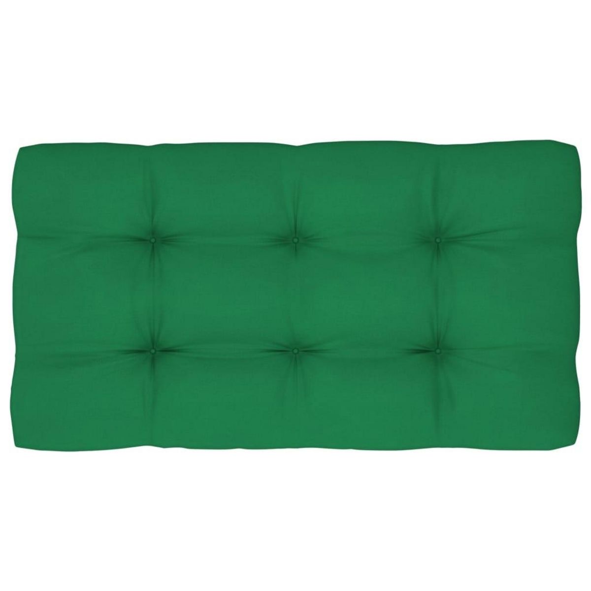 VIDAXL Canape central palette de jardin Gris Bois de pin impregne