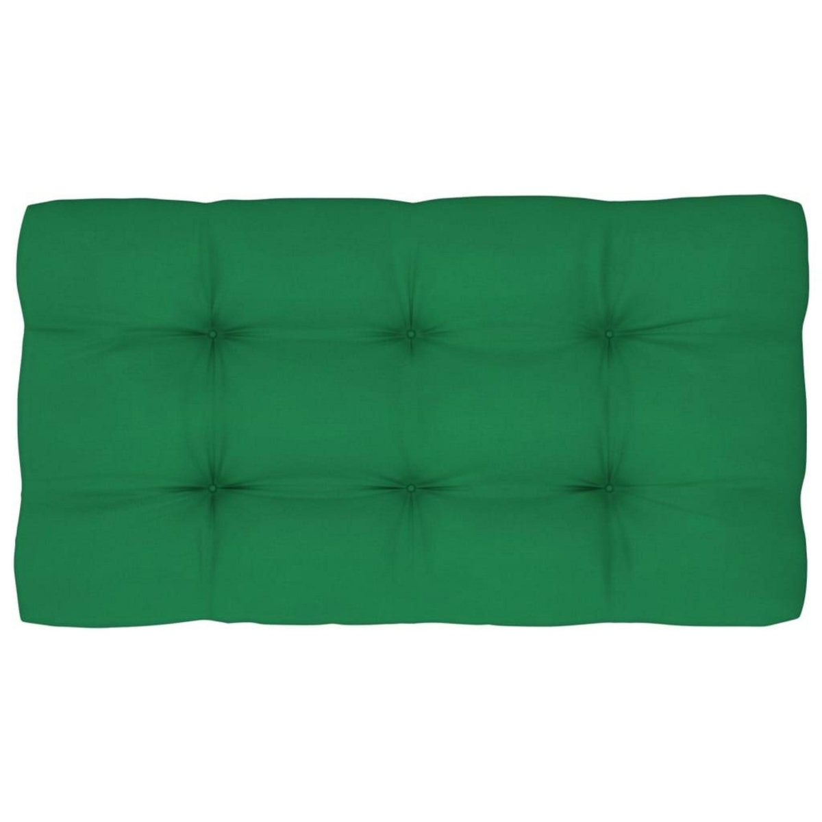 VIDAXL Canape central palette de jardin Gris Bois de pin impregne