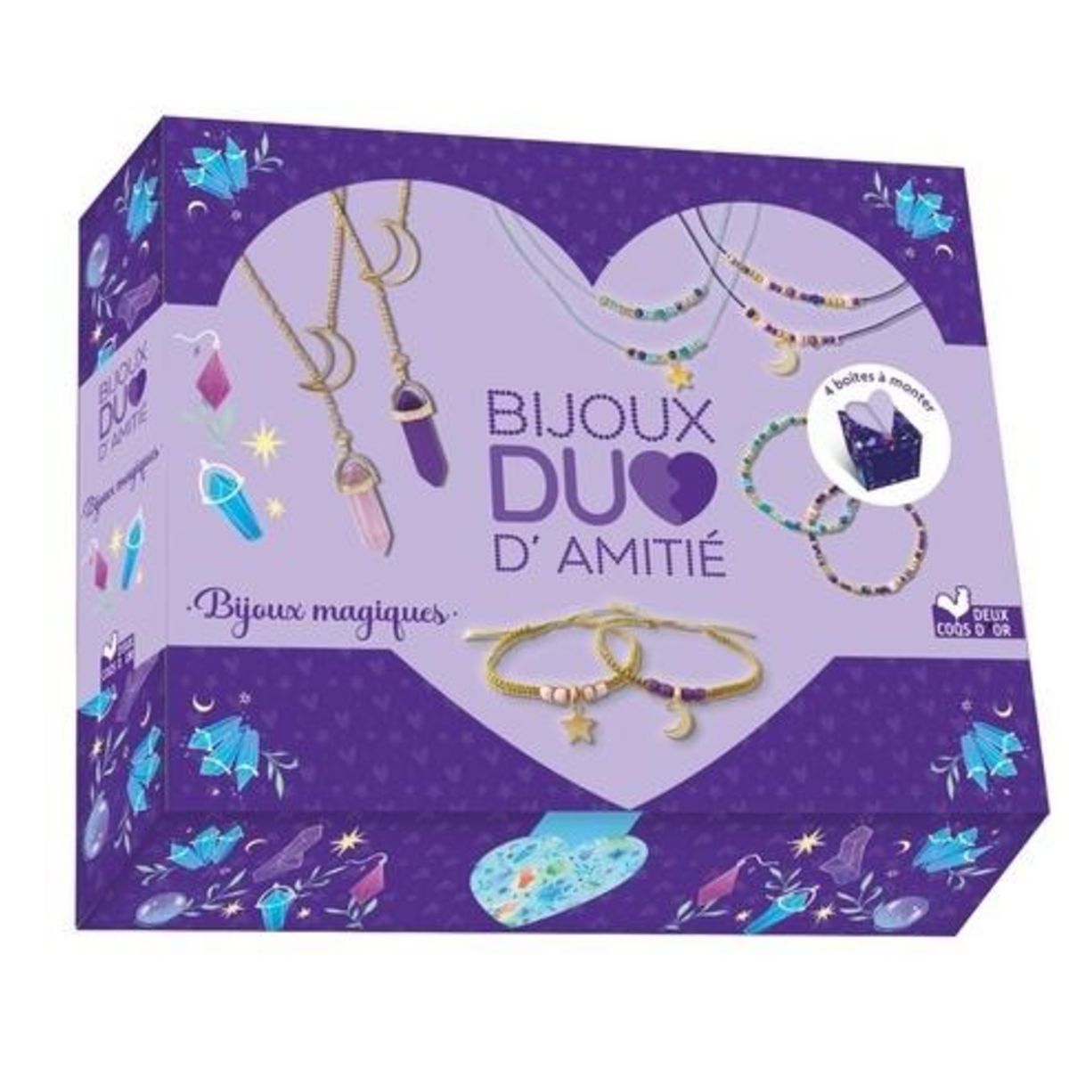 BIJOUX DUO D'AMITIE, Mademoiselle Lupin