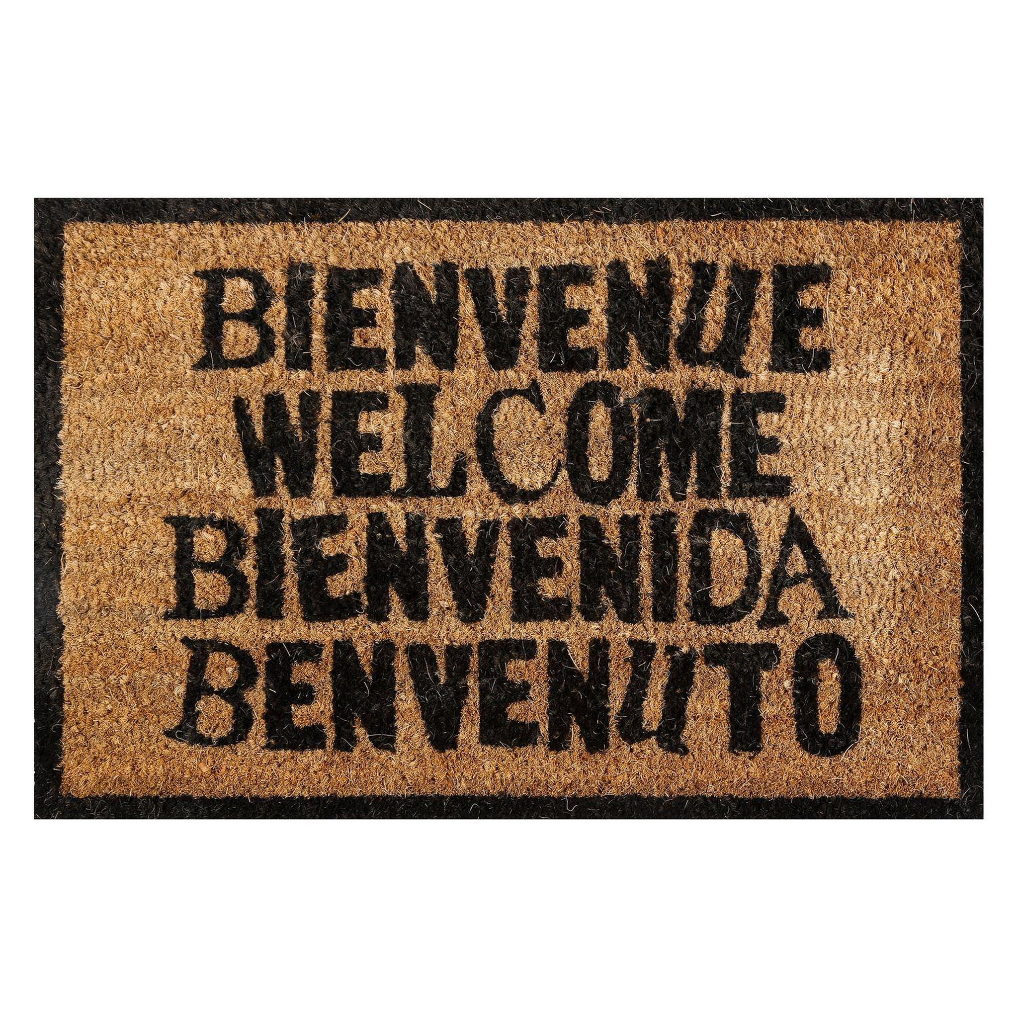 ATMOSPHERA Paillasson Welcome - 60 x 40 cm - Bienvenue