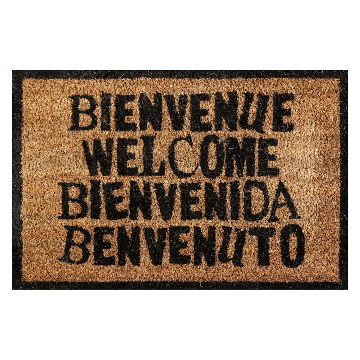 ATMOSPHERA Paillasson Welcome - 60 x 40 cm - Bienvenue