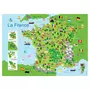 RAVENSBURGER Puzzle Nathan 100 pièces - Carte de France