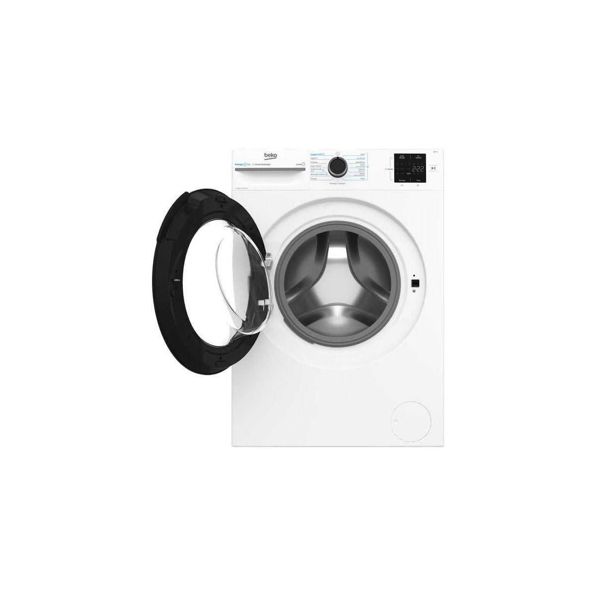 Beko Lave linge hublot BM3WFU47411B Energy Spin