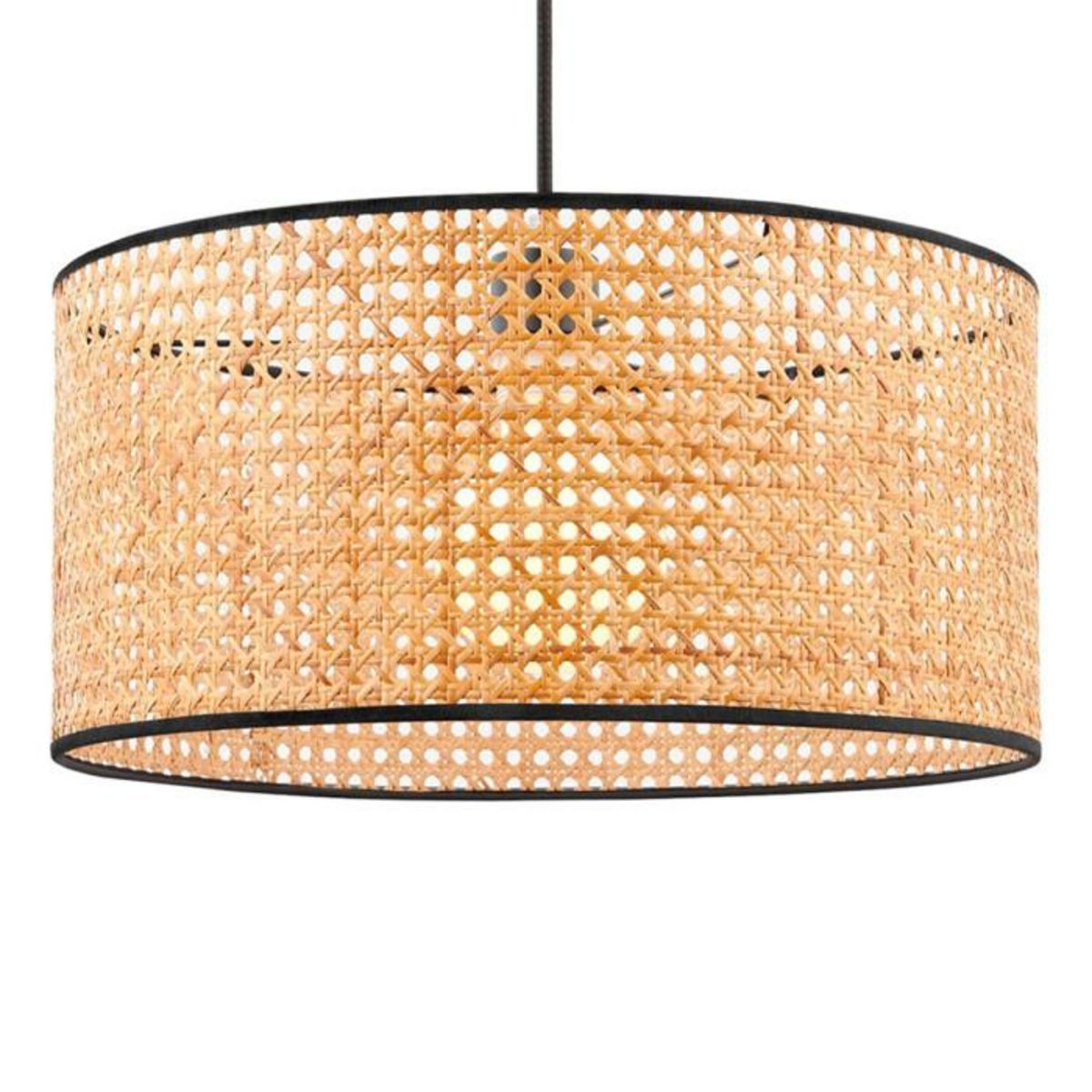 Paris Prix Lampe Suspension en Bambou  Porfirio  35cm Naturel