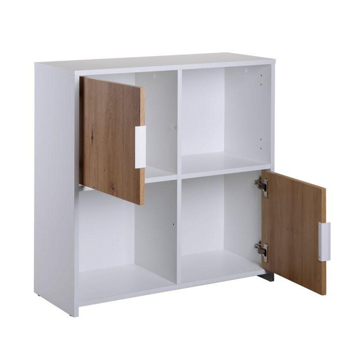 Paris Prix Étagère Design 4 Cases  Adam  77cm Blanc