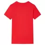 VIDAXL T-shirt pour enfants rouge 116