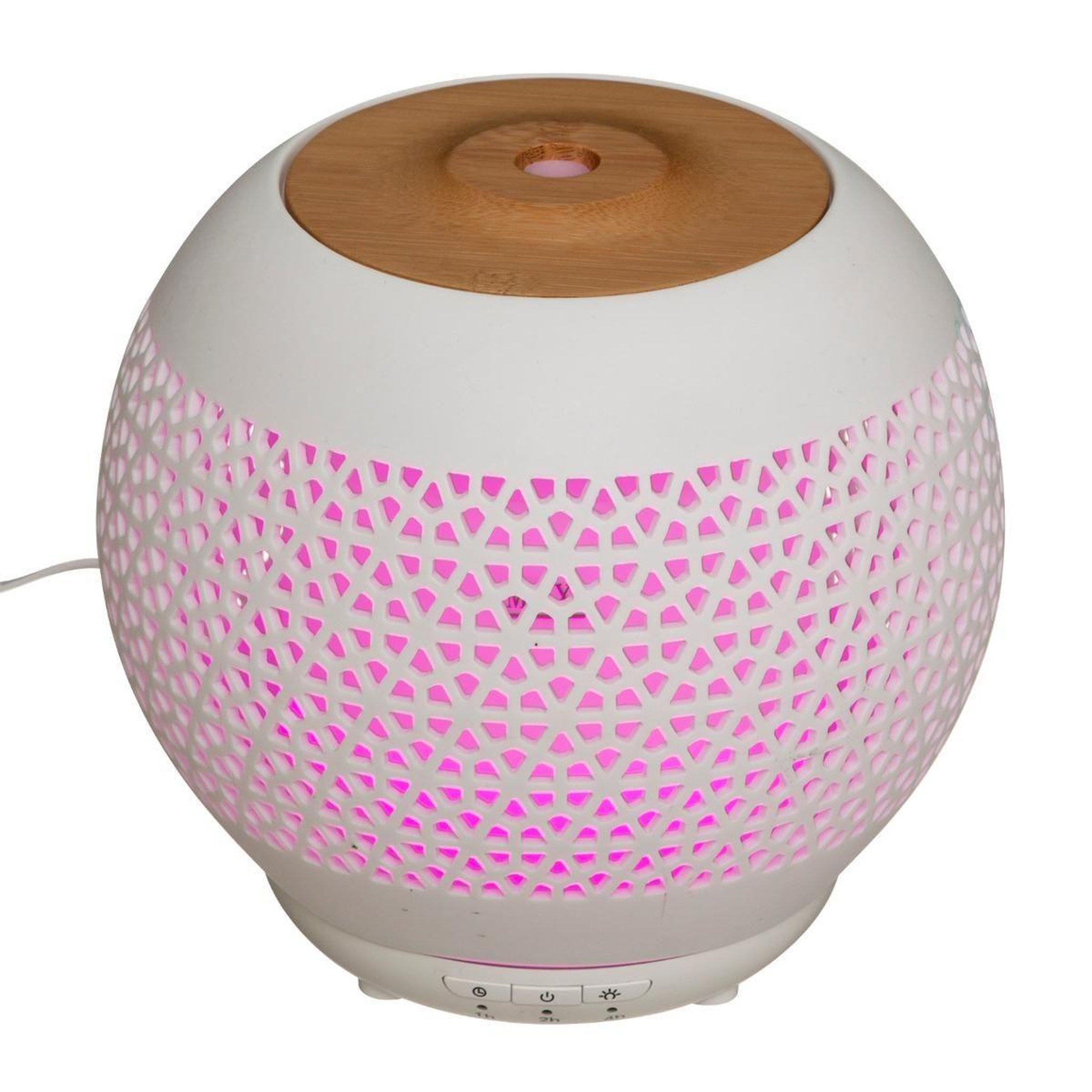 Voir la diapositive 3 : ATMOSPHERA Diffuseur d'huiles essentielles  generiq  250ml blanc
