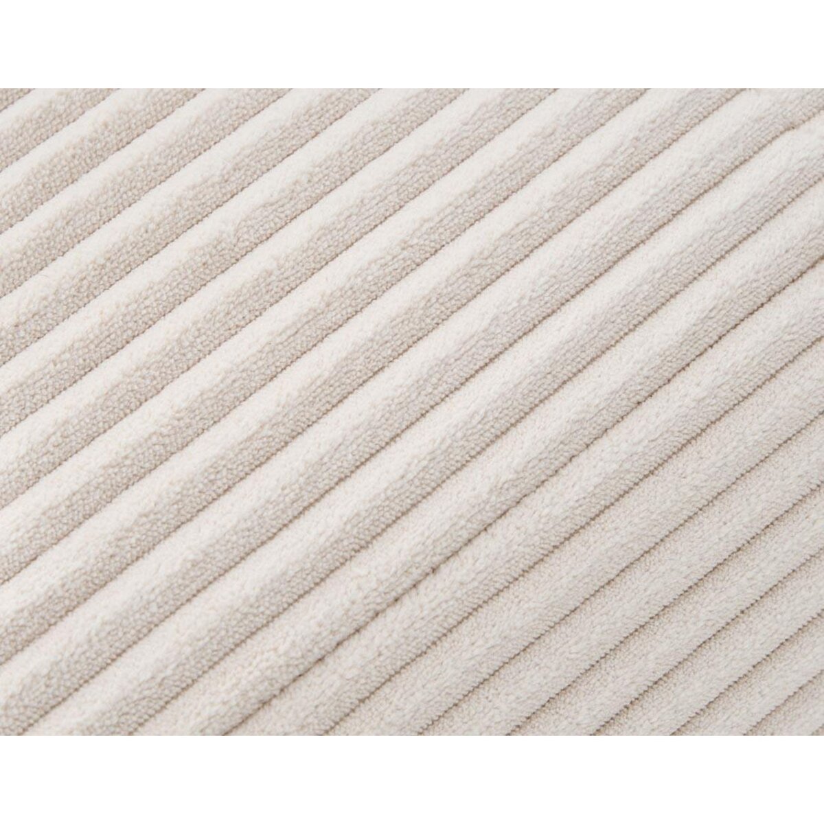 LISA DESIGN Amadora - pouf en velours côtelé