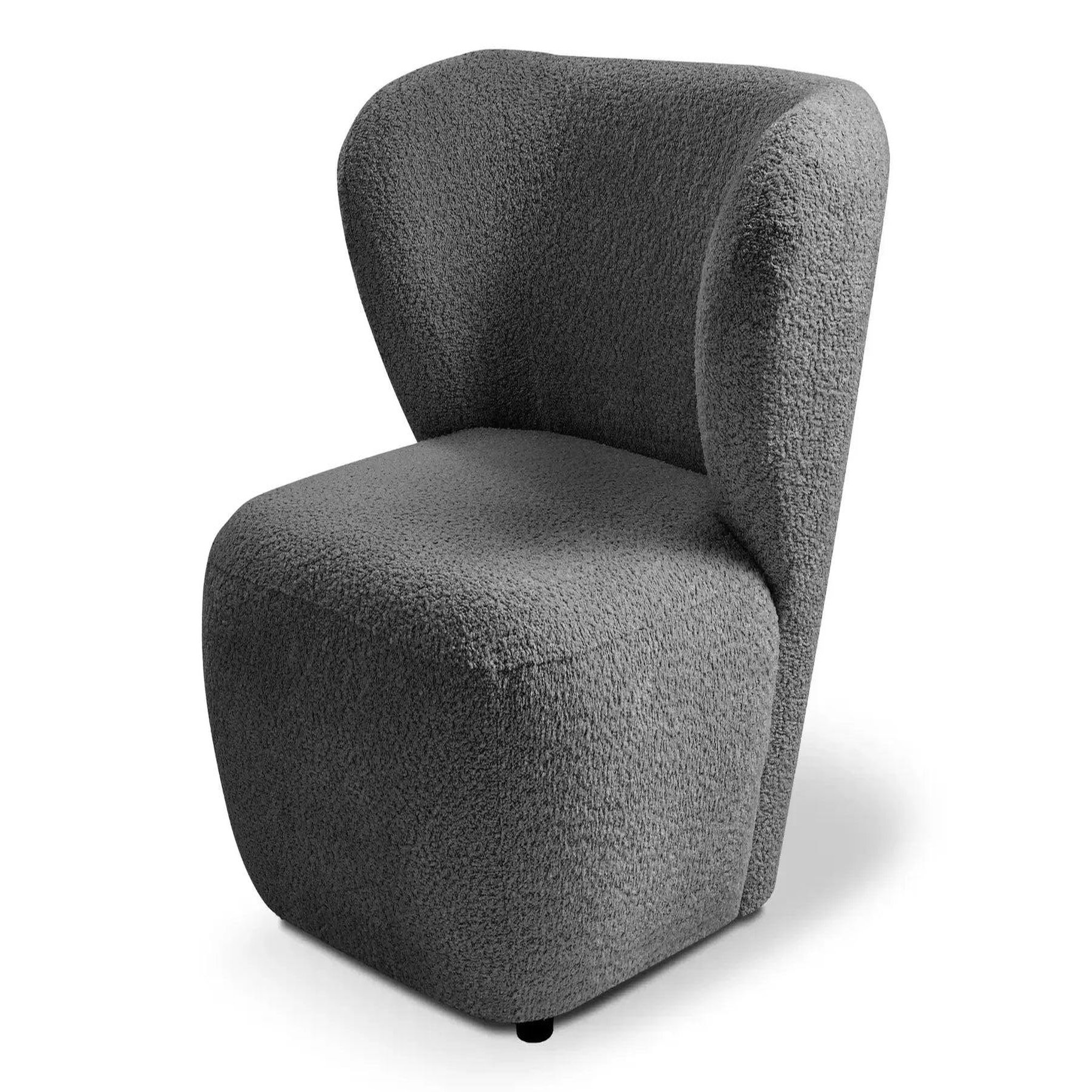 Voir la diapositive 3 : CASANOVA PARIS Capri - fauteuil tissu bouclette