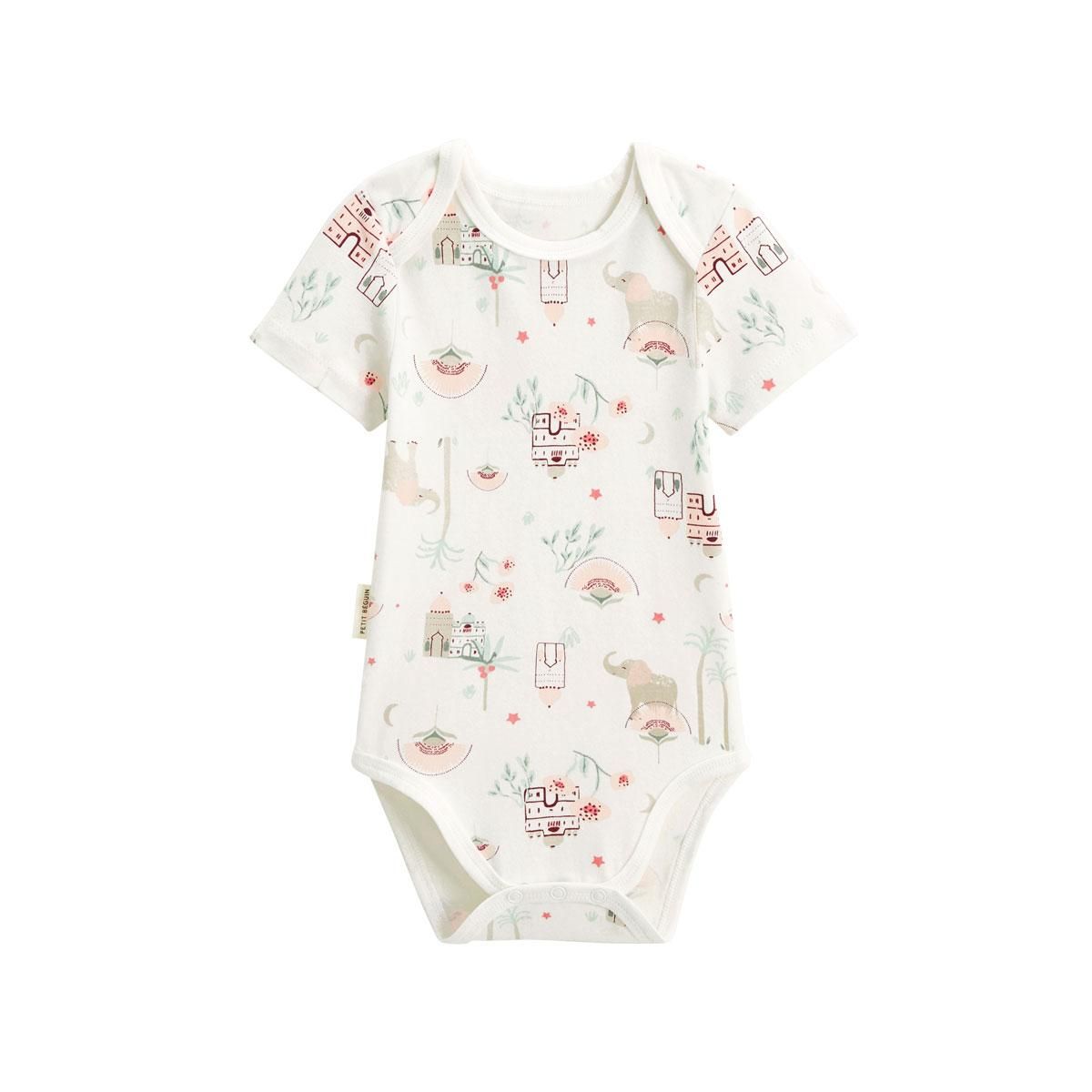 Petit Béguin Lot de 2 bodies bébé manches courtes Arya