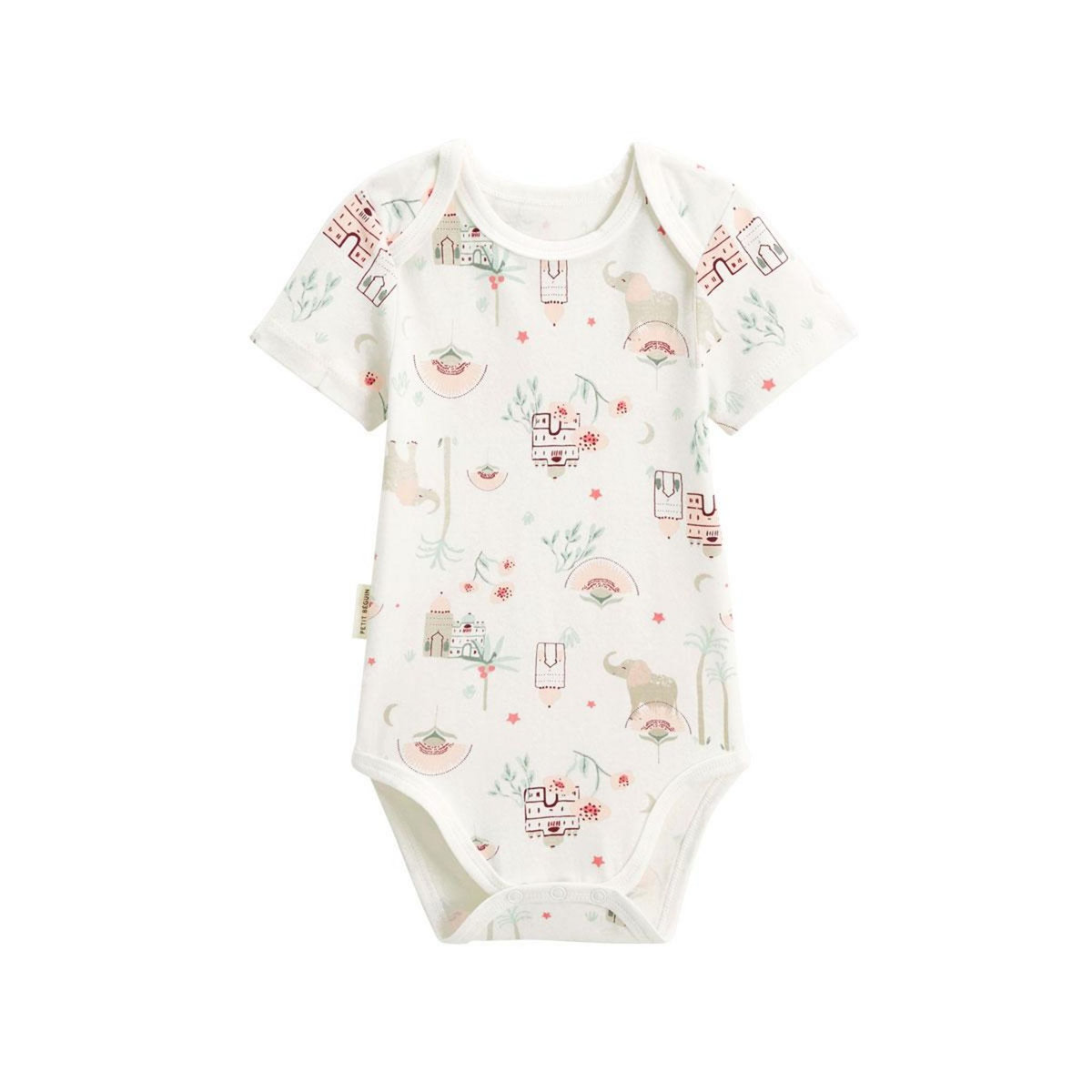 Petit Béguin Lot de 2 bodies bébé manches courtes Arya