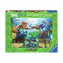 Voir la diapositive 1 : RAVENSBURGER Ravensburger - Jigsaw puzzle Minecraft Mosaic, 1000 pcs. 120004219