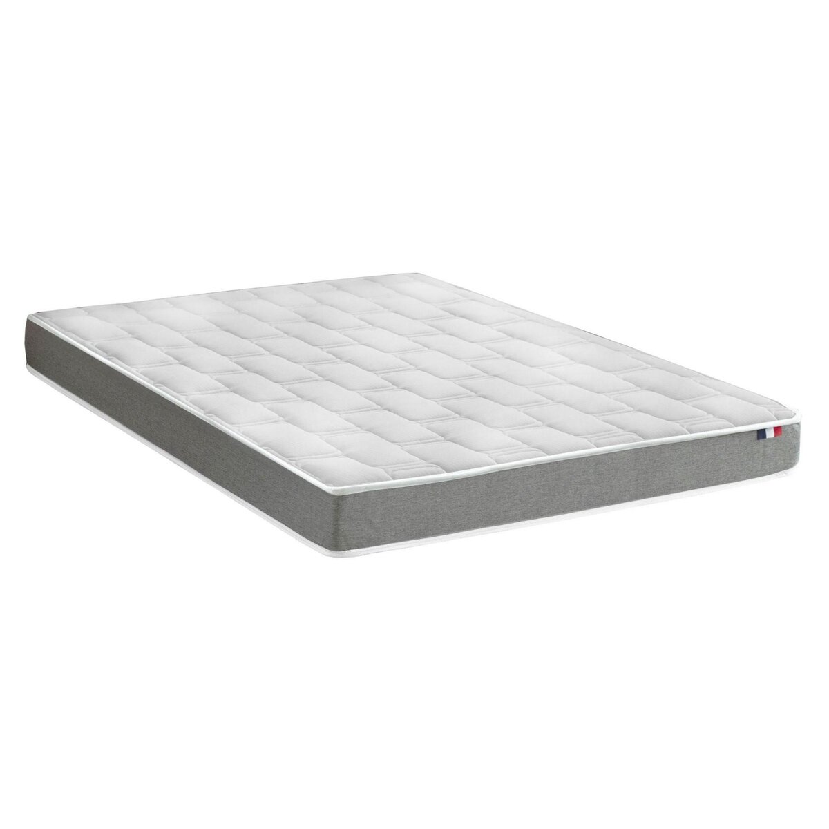 IDLITERIE Ensemble matelas mousse haute résilience CIRRUS avec sommier - confort français