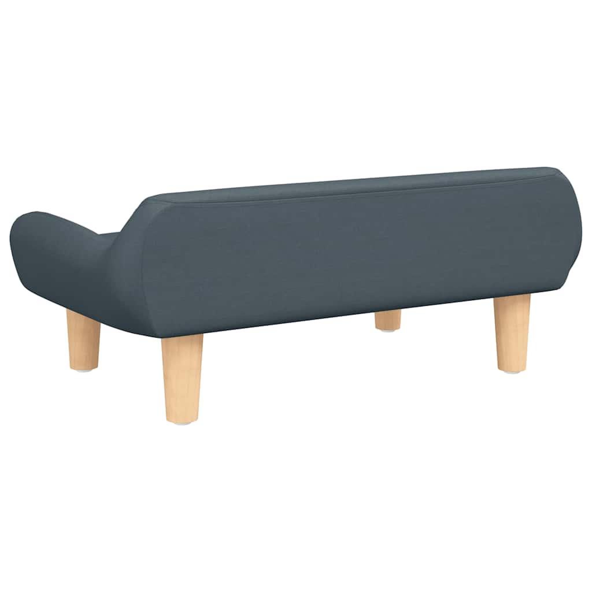 Voir la diapositive 5 : VIDAXL Lit pour chien gris fonce 70x40x24 cm tissu