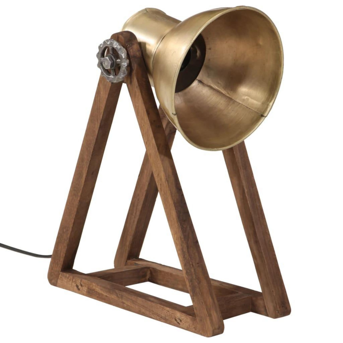 VIDAXL Lampe de bureau 25 W laiton antique 30x17x40 cm E27