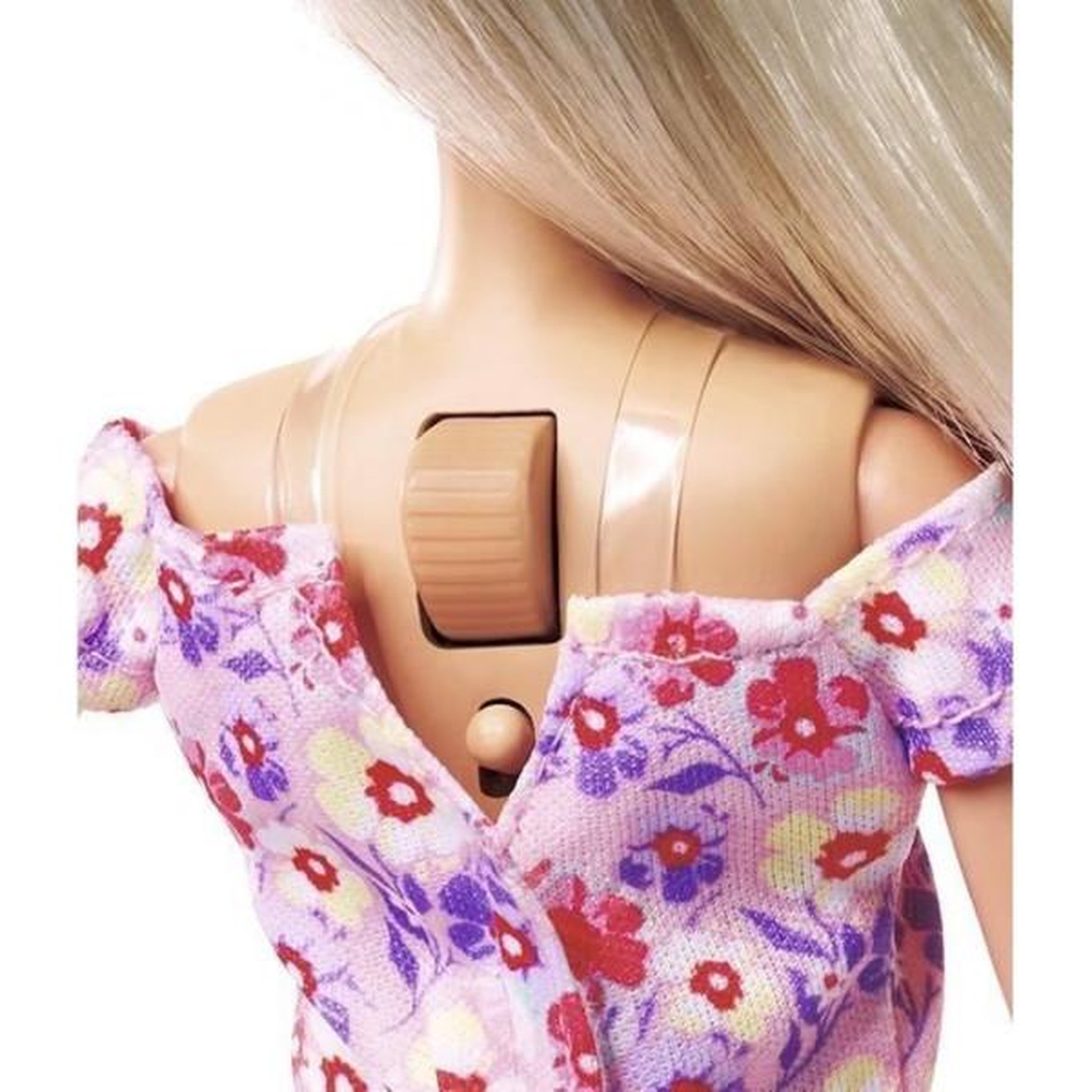 Voir la diapositive 4 : STEFFI LOVE Smoby - Steffi Love - Future Maman - Poupée mannequin enceinte (29cm) - Accesoires pour bébé - Bouton pour faire grossir son