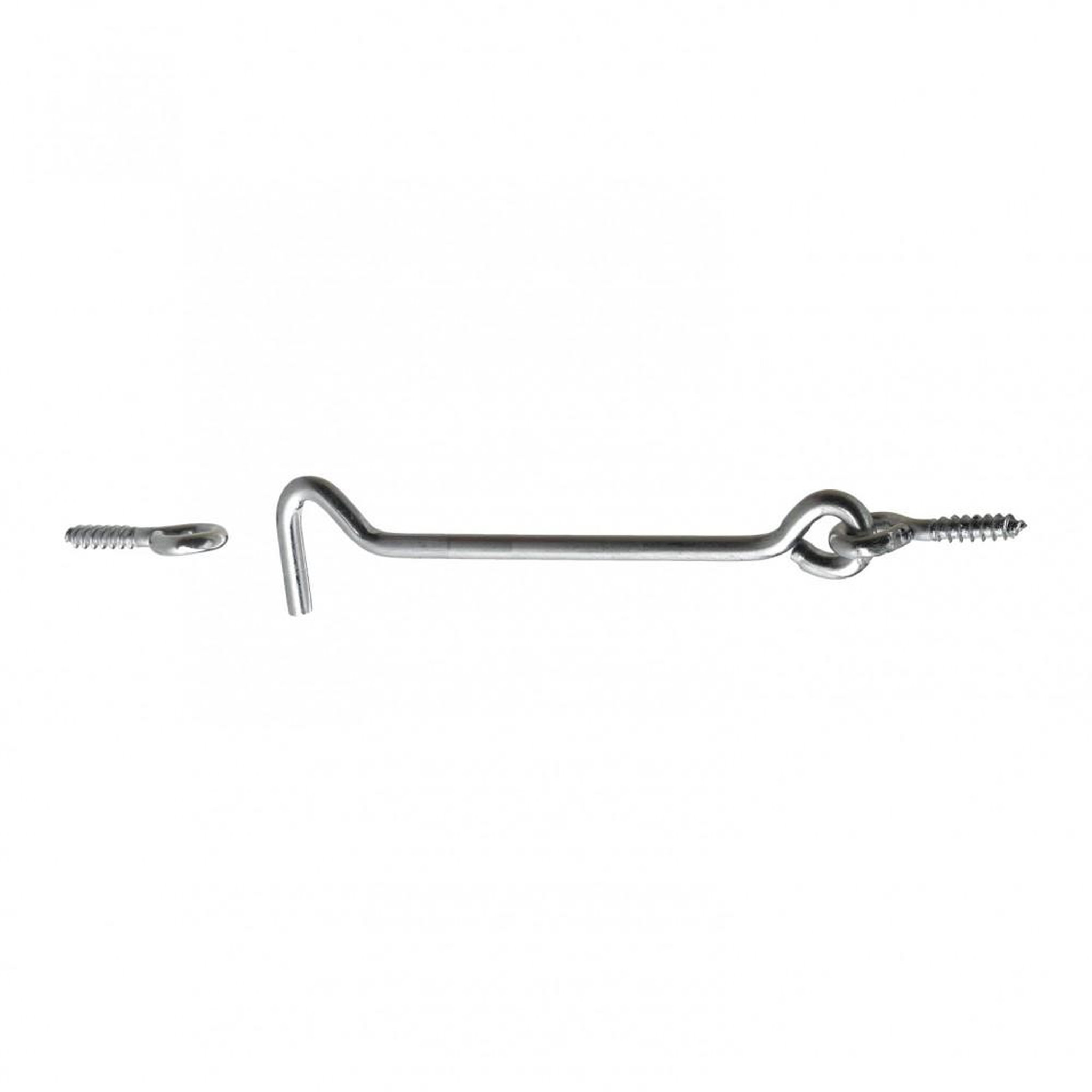 CENTRALE BRICO Lot de 2 crochets de contrevent acier HETTICH, L.102 x l.23 mm