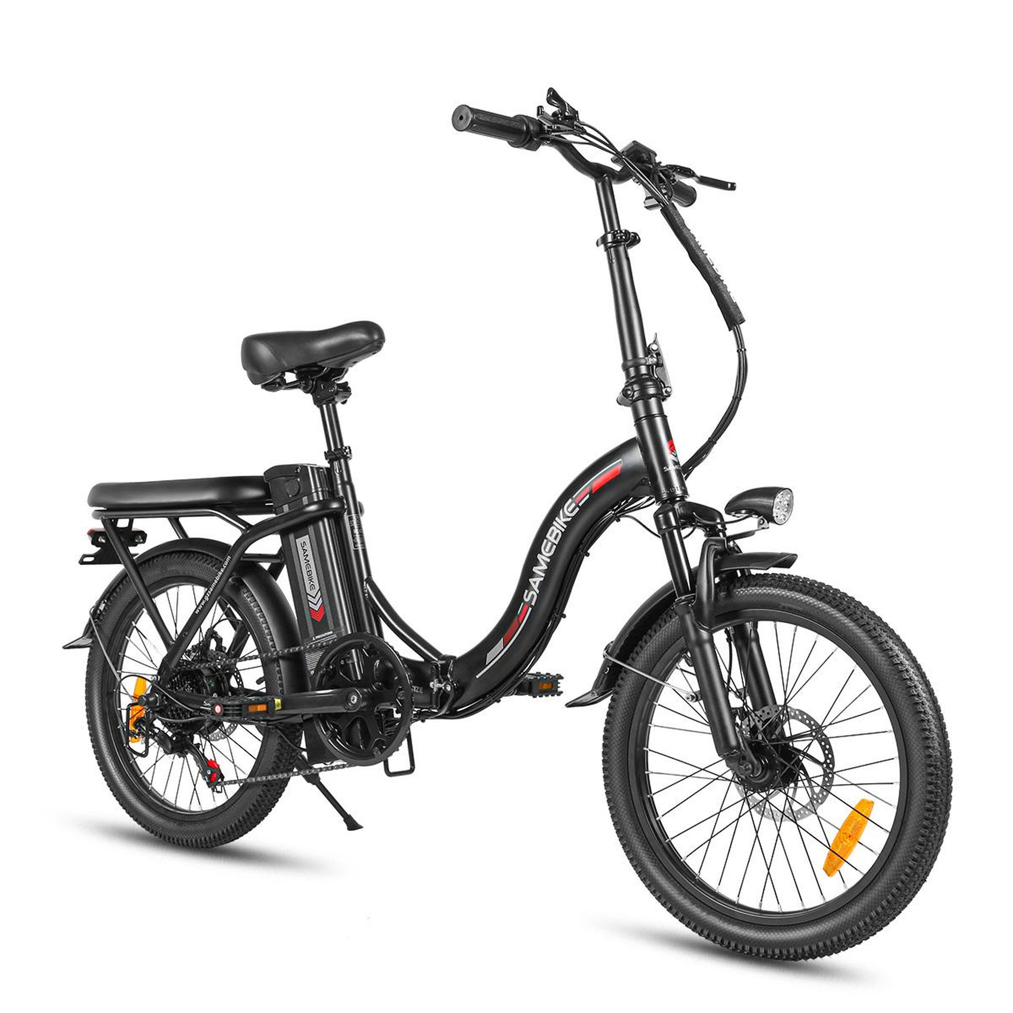 Voir la diapositive 4 : SAMEBIKE Vélo électrique pliant de ville SAMEBIKE CY20