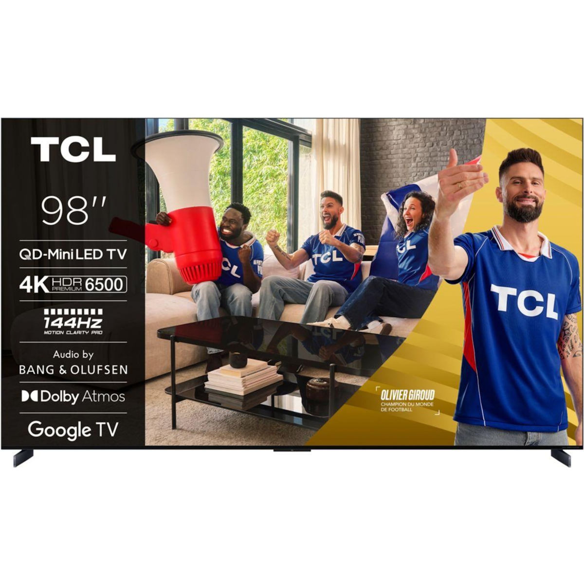 TCL TV Mini Led 98X11K 2025-98 pouces (248cm)