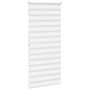 Voir la diapositive 4 : VIDAXL Store zebre blanc 110x200 cm largeur du tissu 105,9cm polyester