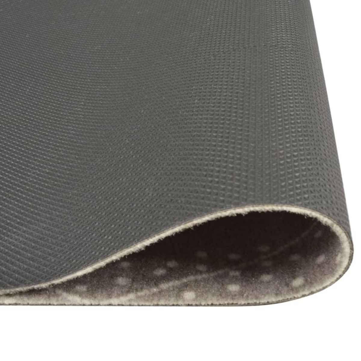 VIDAXL Tapis de cuisine lavable impression losange 60x300 cm velours