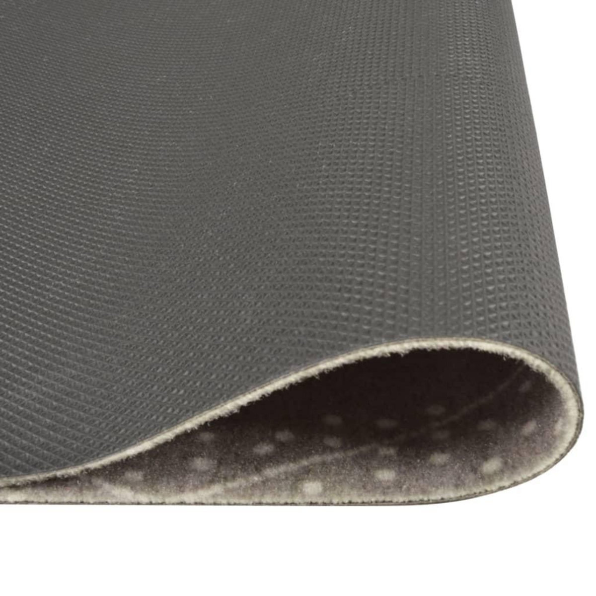 VIDAXL Tapis de cuisine lavable impression losange 60x300 cm velours