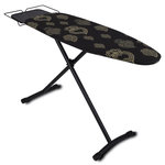 BATIMEX Table à repasser pliable UTAH en acier 125x41 H96cm avec repose fer et repose centrale vapeur