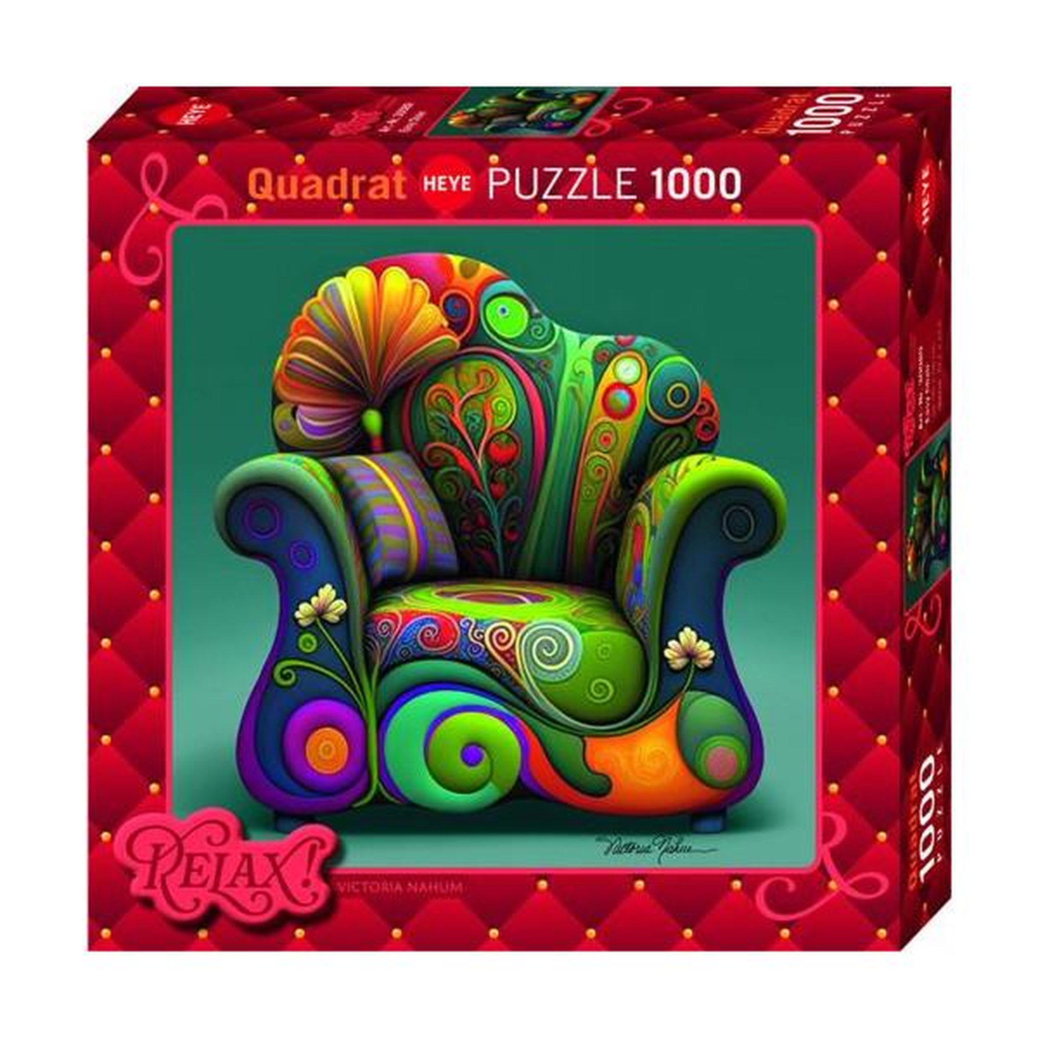 Heye Puzzle 1000 pièces Heye Relax! Easy Chair