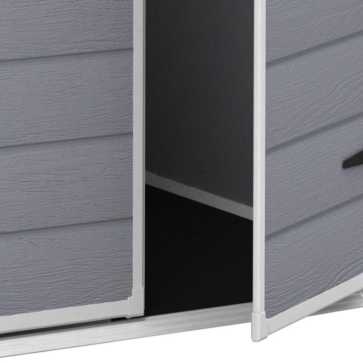 KETER Abri de jardin résine - Avec plancher - 2,8m² - PREMIUM 65