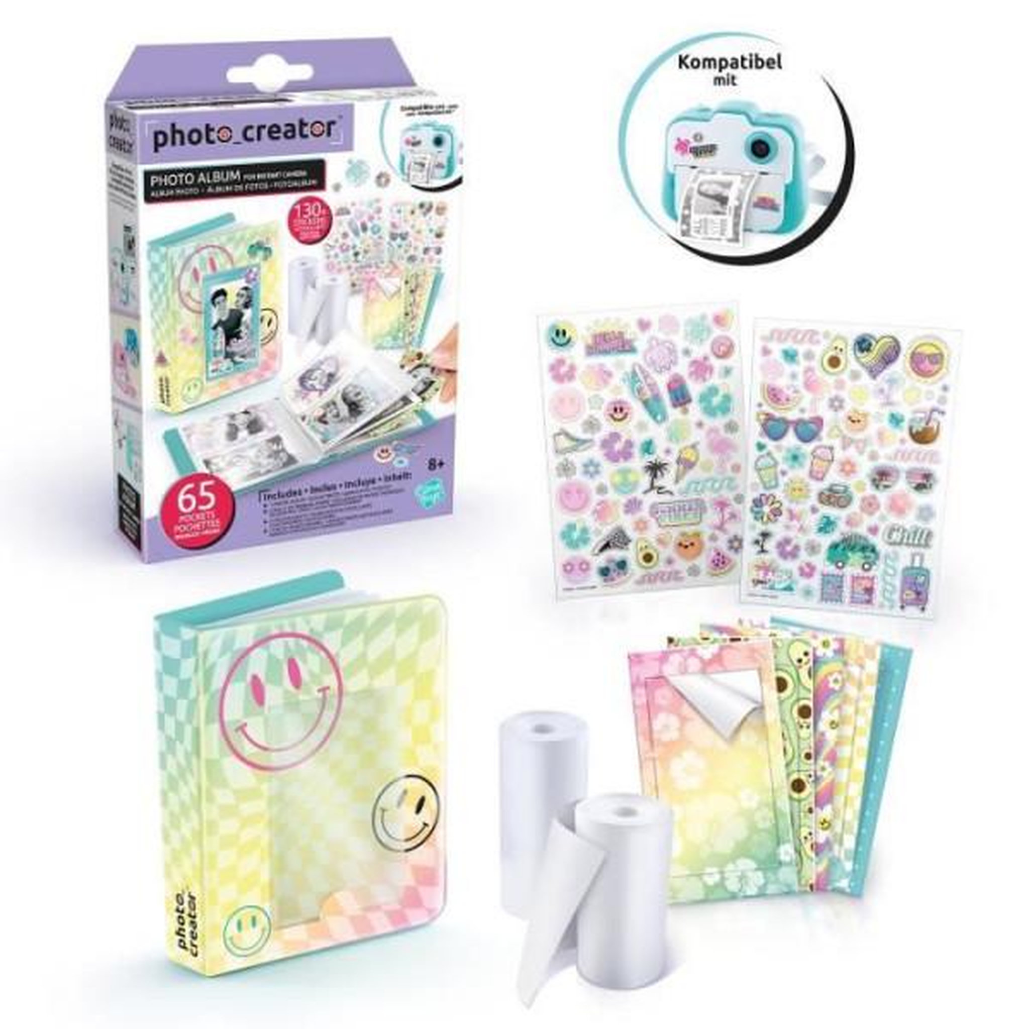 Canal Toys Canal Toys Coffret Album Photo pour appareil photo a impression instantanée -