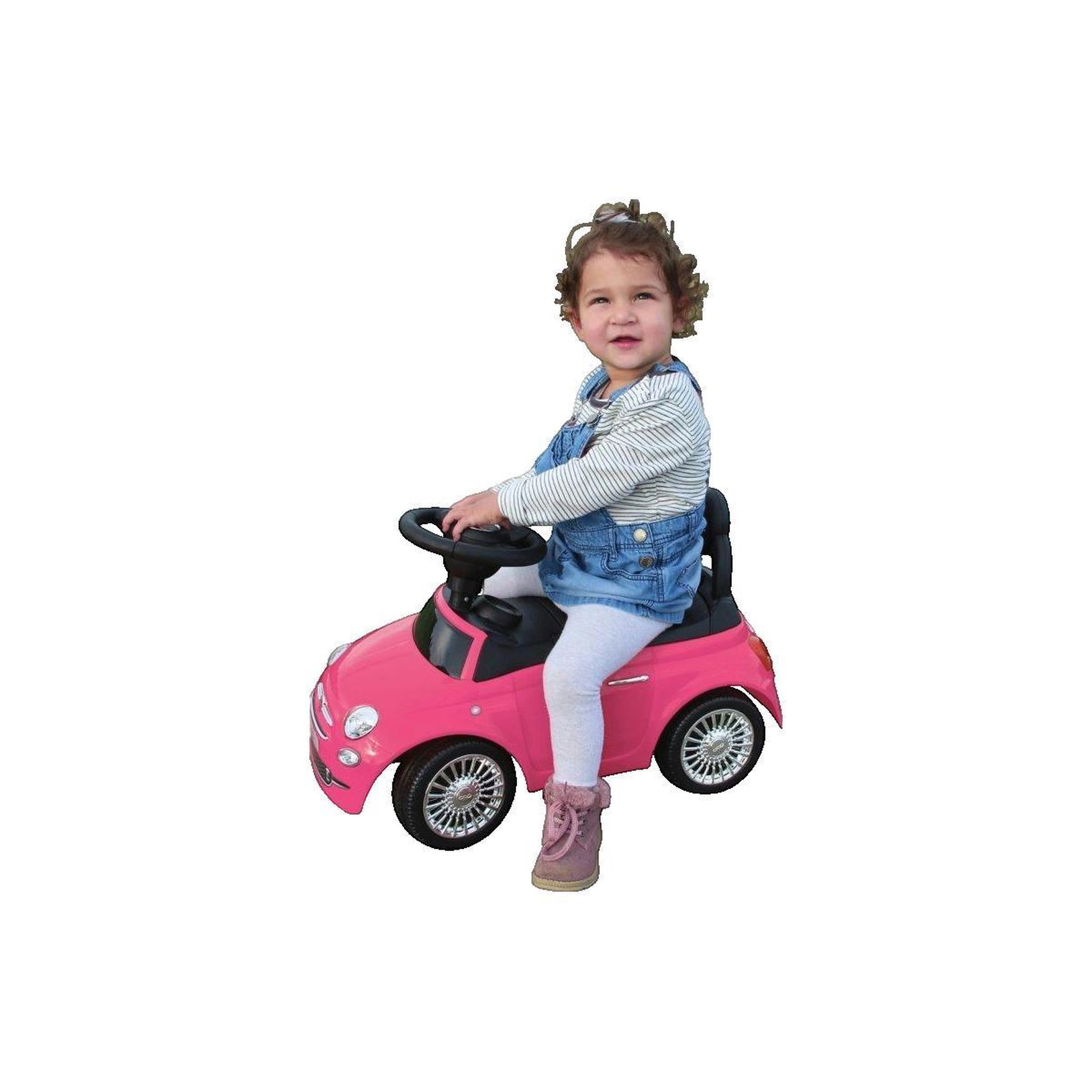 Voir la diapositive 2 : Jamara Jouet Jamara Fiat 500 rose