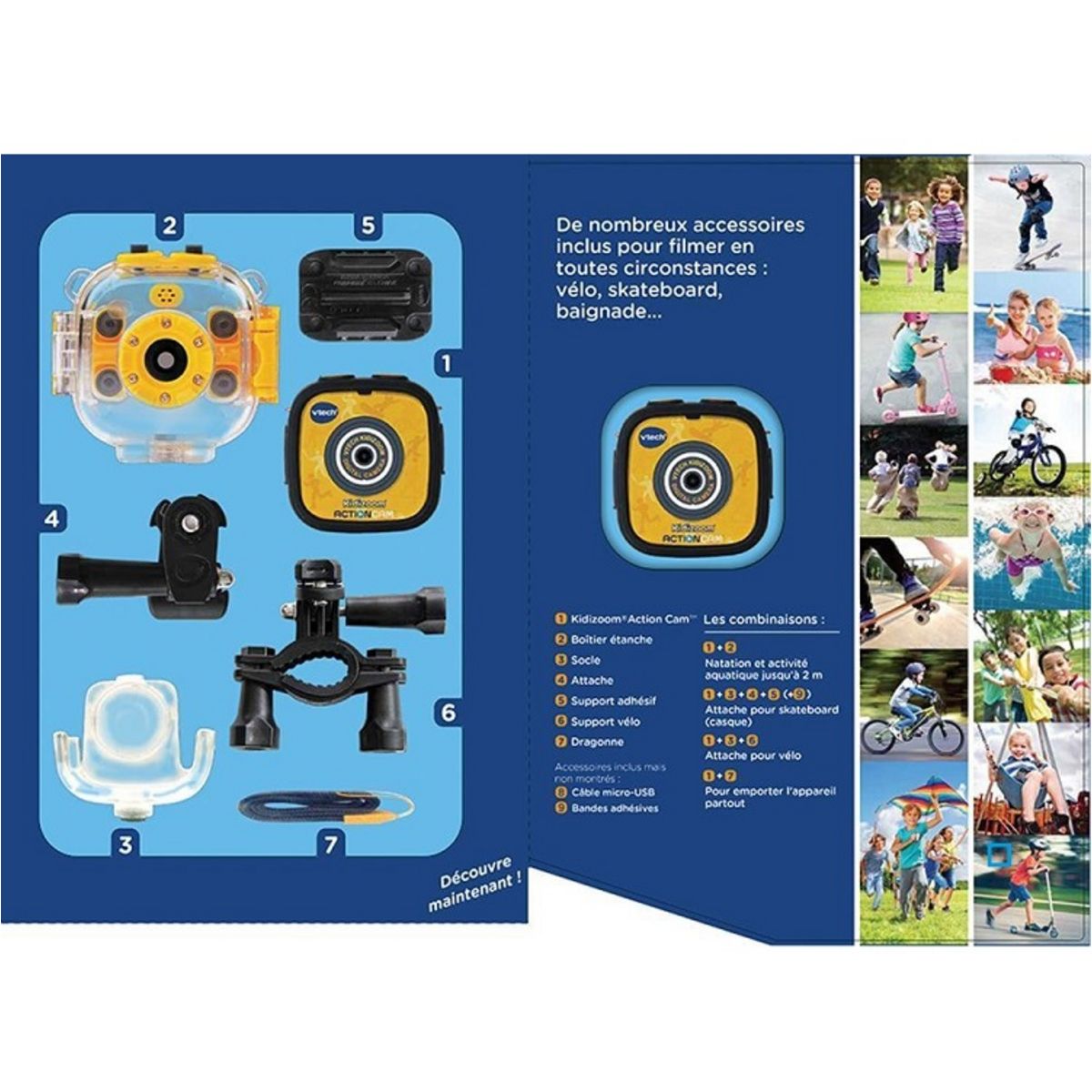 VTECH Appareil photo Kidizoom Action Cam