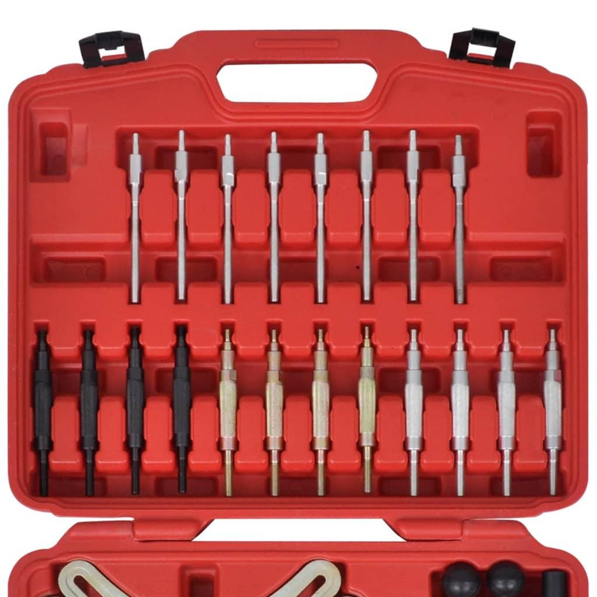 Voir la diapositive 4 : VIDAXL Kit d'outils de reglage d'alignement d'embrayage 38 pcs