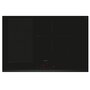 Voir la diapositive 1 : Siemens Table de cuisson induction 80cm 4 feux 7400w noir - EX83RHEC1F