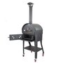 Barbecue charbon de bois en acier four multi fonctions VULCANO 3