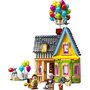 Voir la diapositive 3 : LEGO Disney 43217 -  La Maison de « Là-Haut », Jouet avec Ballons, Figurines Carl, Russell et Doug, Maquette Collection, 100ème Anniversaire Disney, Idée Cadeau Iconique