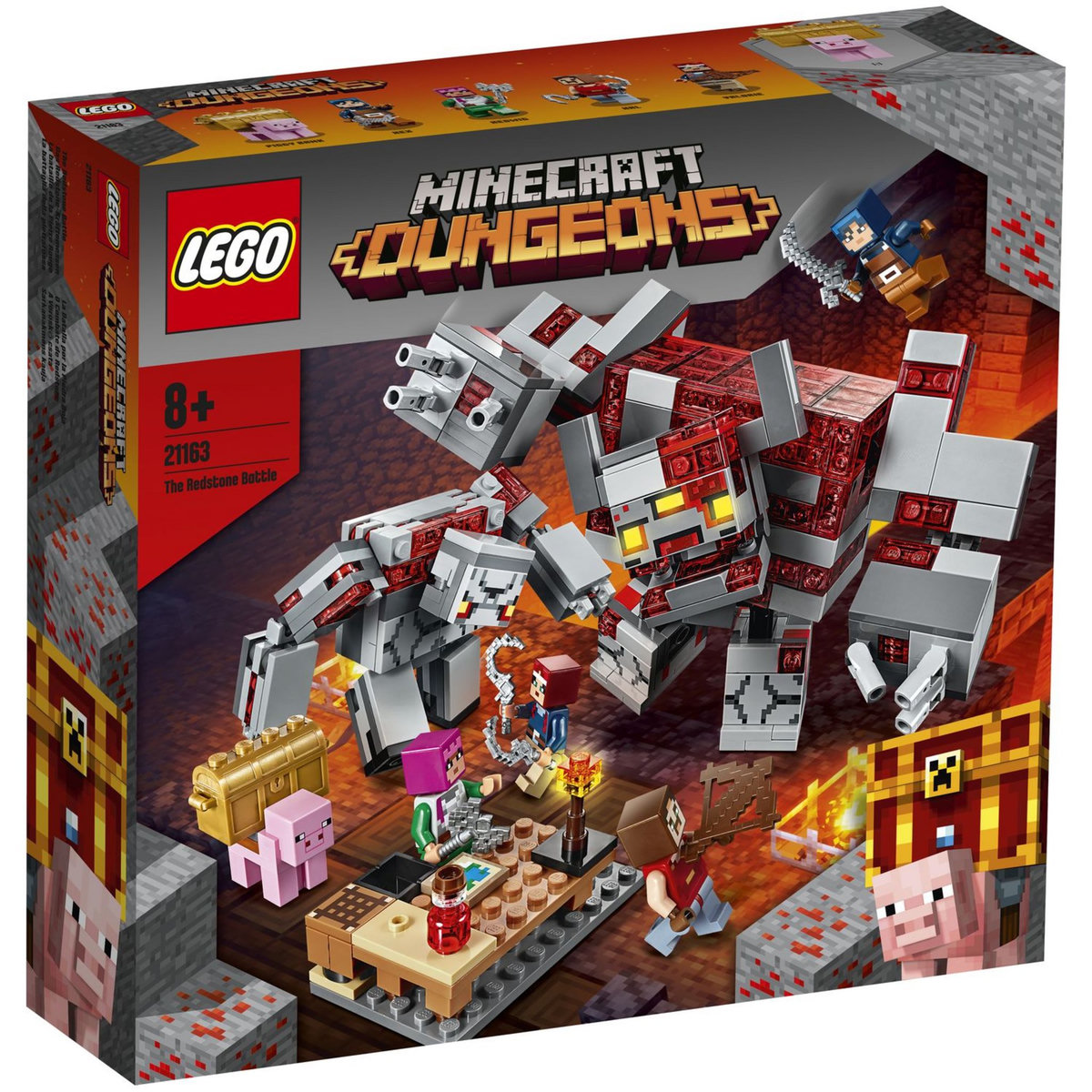 LEGO Minecraft 21163 - La bataille de la Pierre rouge