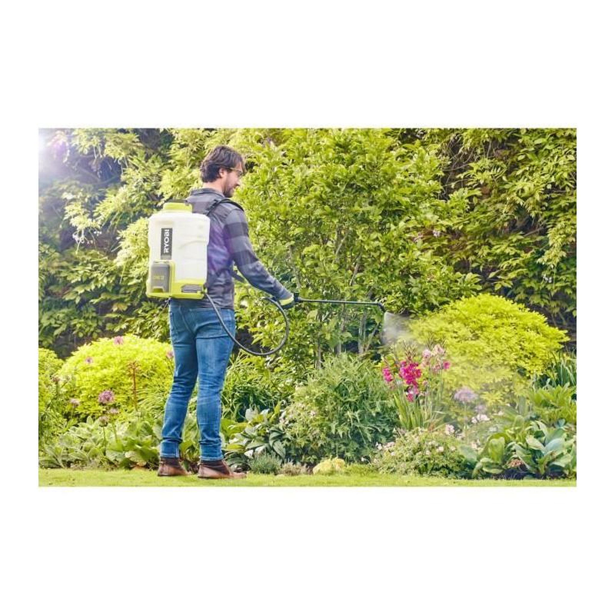 Voir la diapositive 4 : Ryobi Pulvérisateur à dos ryobi - ry18bpsb-0 - 18v one plus - 15l - 6,2 bars - sans batterie ni chargeur