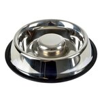 Paris Prix Gamelle Anti-Glouton Chien & Chat  Inox  30cm Argent