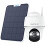 Voir la diapositive 1 : REOLINK Caméra de surveillance B440 + panneau solaire