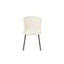 Voir la diapositive 2 : LISA DESIGN Castillo - lot de 4 chaises - beige - en tissu bouclette