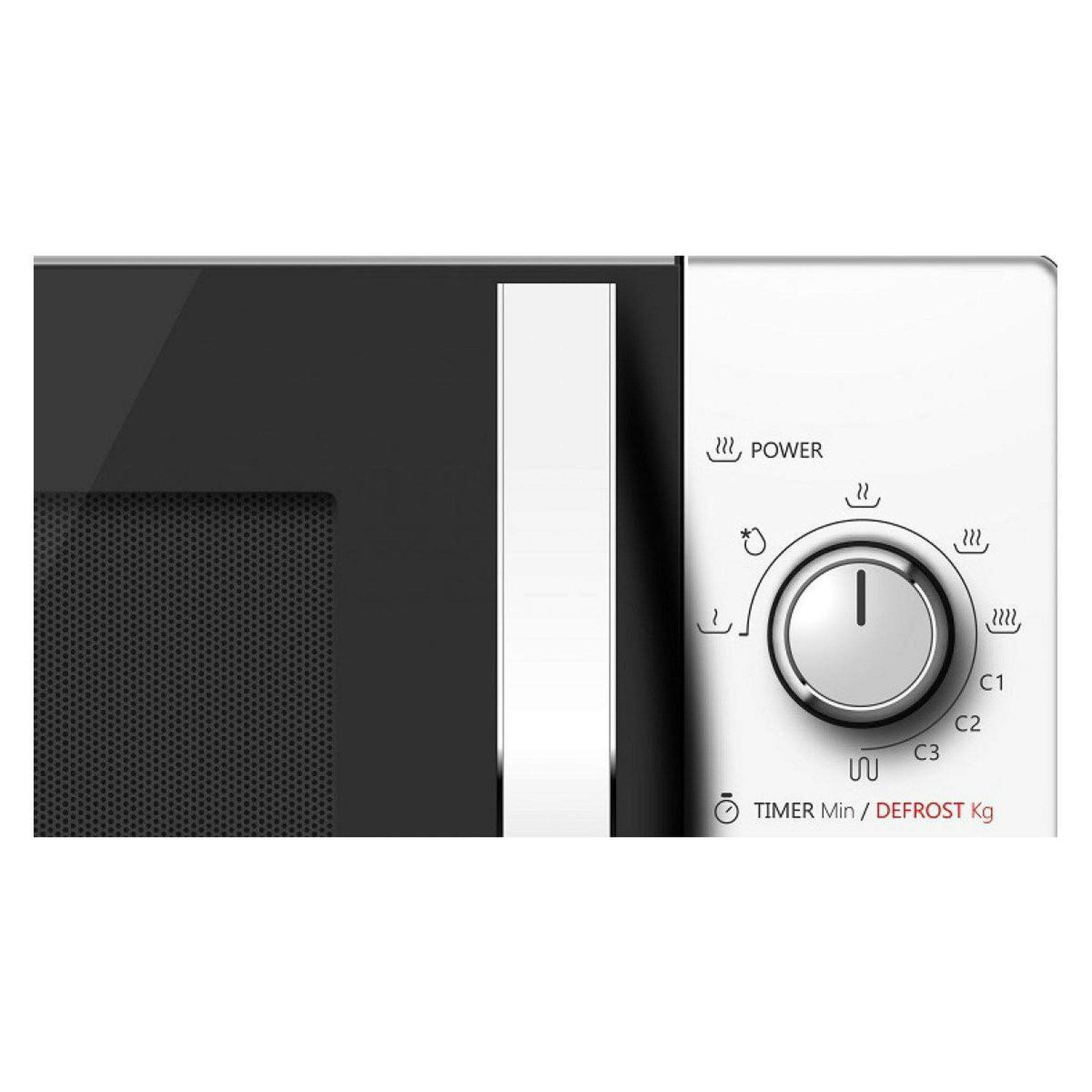 Voir la diapositive 3 : Toshiba Toshiba MW-MG20P Four à micro-ondes combiné 20 L 800 W Noir Blanc